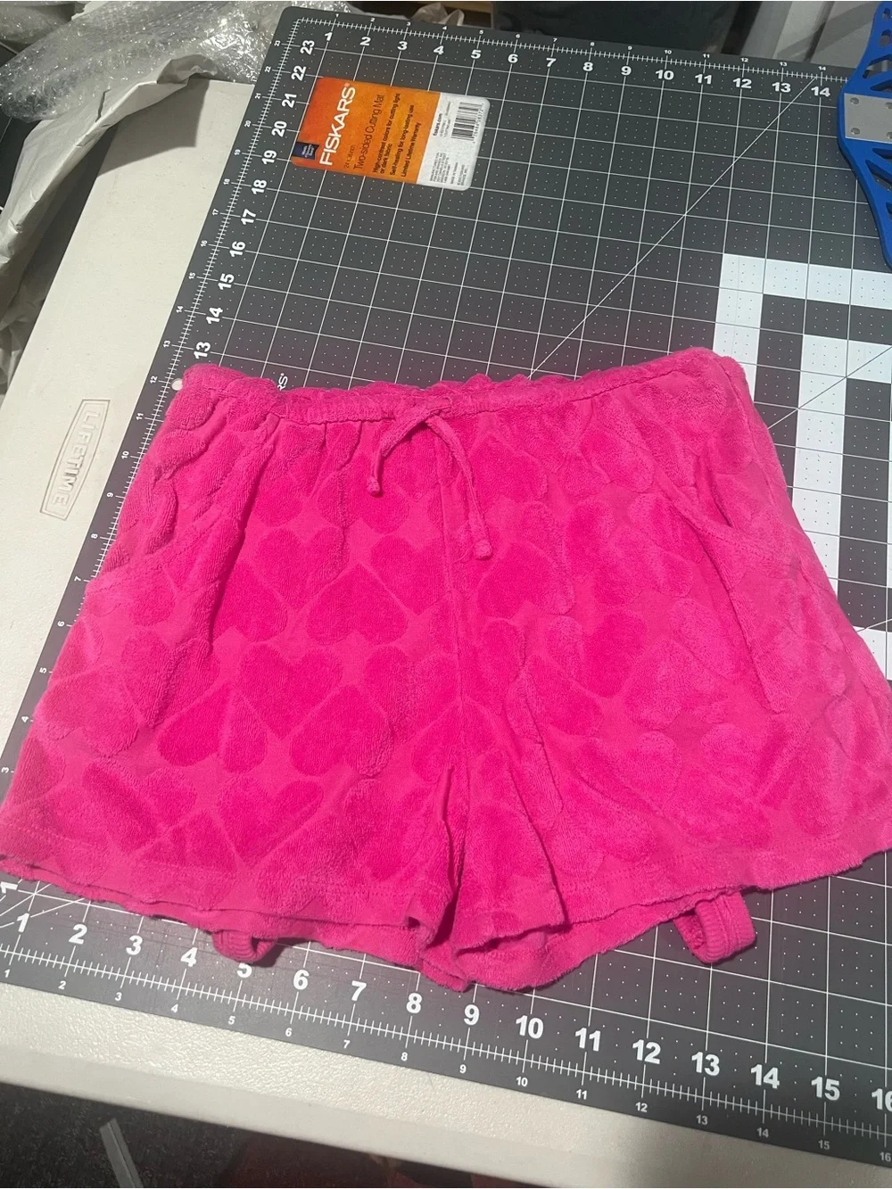 Old Navy Girls Sleeveless Terry Cinched Waist Romper PINK